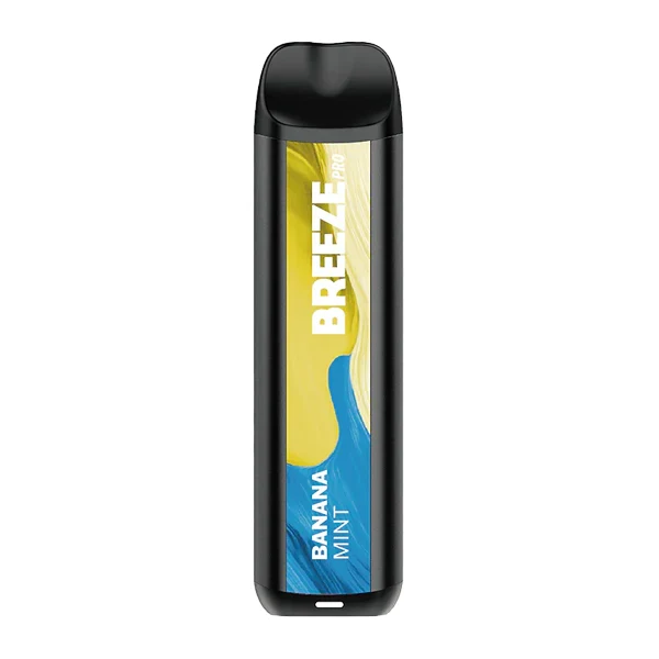 A sleek, modern disposable vape device with a clear tank, illustrating what does a clear vape taste like in a pure, unflavored form
