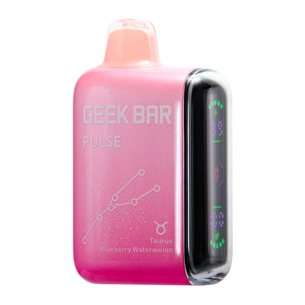 Blue Fusion Dutch flavour profile showing blueberry and watermelon fusion in Geek Bar Pulse device