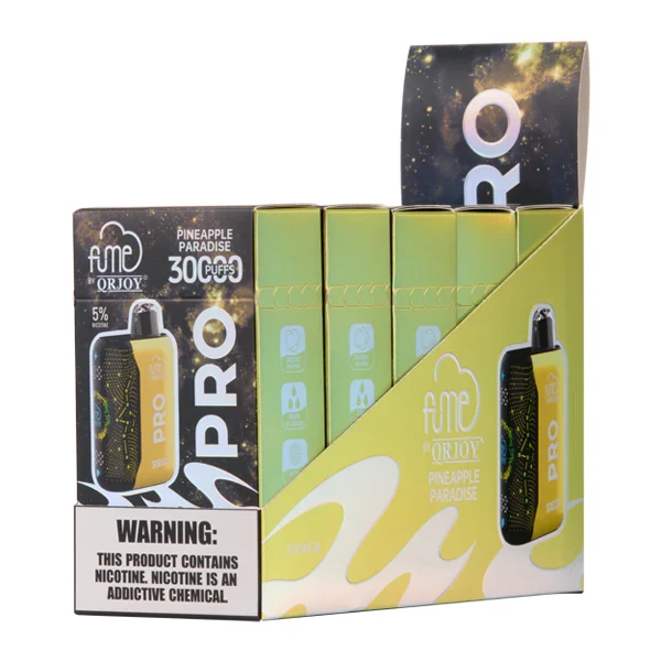 foger pods device showing design and components with flavor options