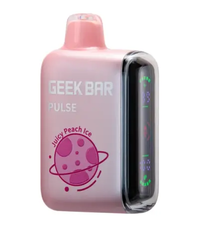 Juicy Peach Ice Geek Bar Pulse