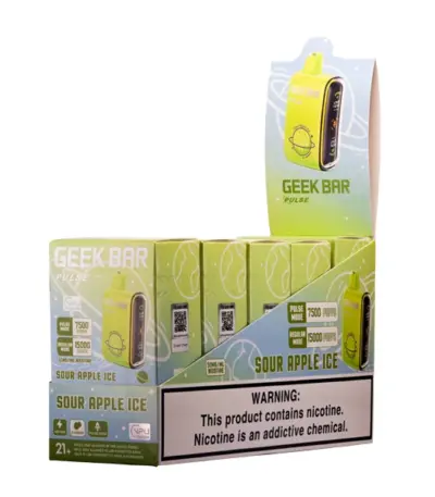 Sour Apple Ice Geek Bar Pulse