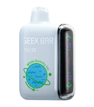 White Gummy Ice Geek Bar Pulse