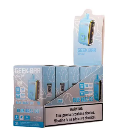 Blue Razz Ice Geek Bar Pulse