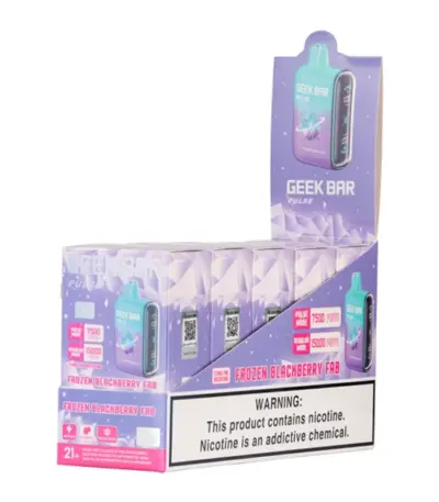 Frozen Blackberry Fab Geek Bar Pulse (Frozen Edition)