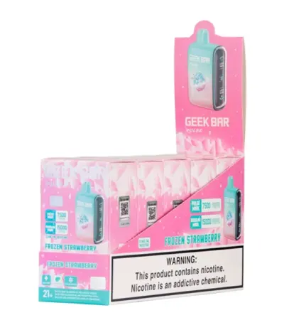 Frozen Strawberry Geek Bar Pulse (Frozen Edition)