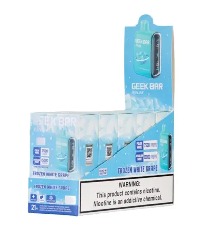 Frozen White Grape Geek Bar Pulse (Frozen Edition)