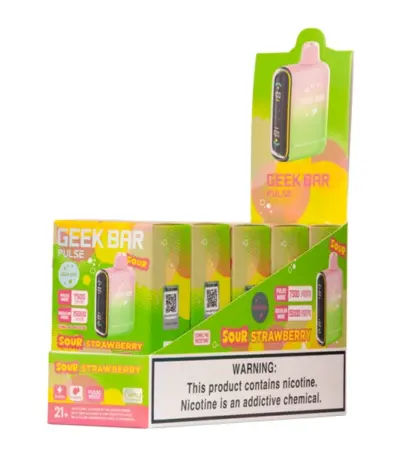 Sour Strawberry Geek Bar Pulse