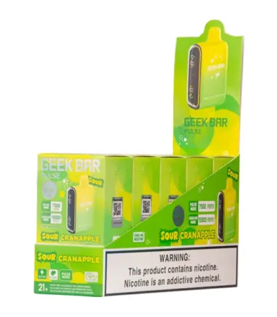 Sour Cranapple Geek Bar Pulse