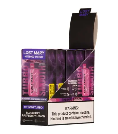 Blue Raspberry Lemon Lost Mary MT15000 Turbo