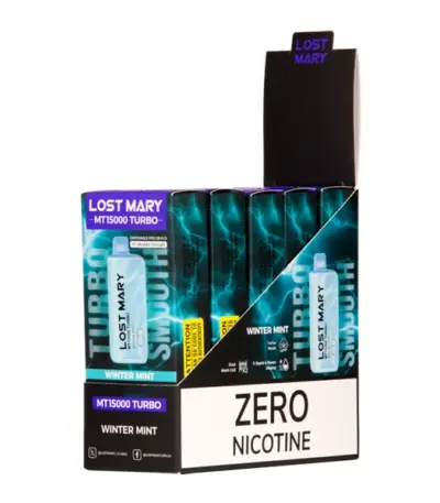 Winter Mint Lost Mary MT15000 Turbo (ZERO Nicotine)
