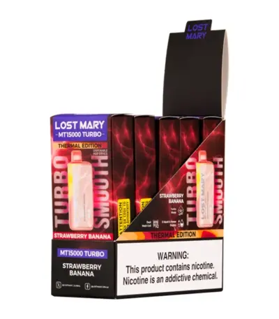 Strawberry Banana Lost Mary MT15000 Turbo