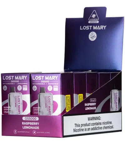Raspberry Lemonade Lost Mary OS5000 Luster