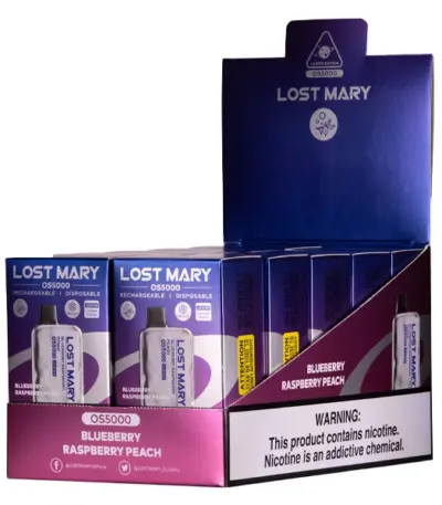 Blueberry Raspberry Peach Lost Mary OS5000 Luster