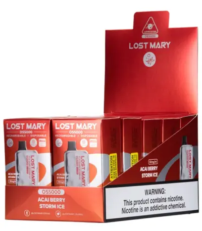 Acai Berry Storm Ice Lost Mary OS5000 Luster