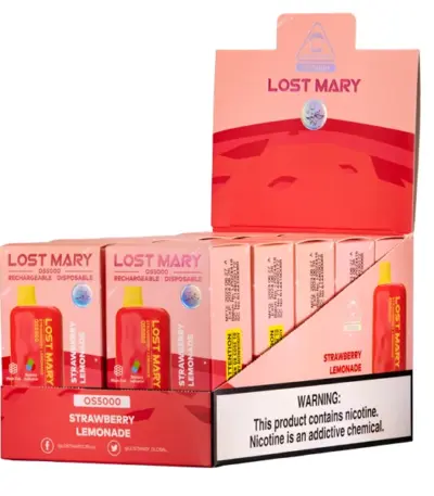 Strawberry Lemonade Lost Mary OS5000