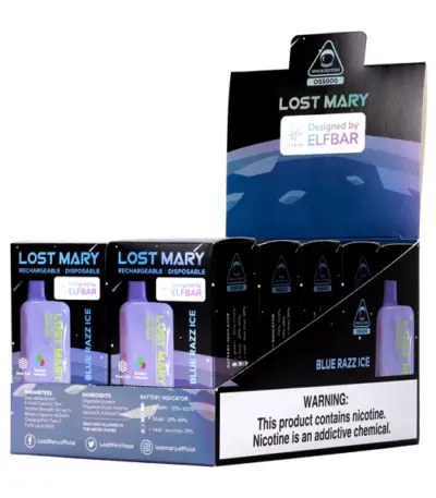 Blue Razz Ice Lost Mary OS5000