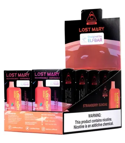 Strawberry Sundae Lost Mary OS5000