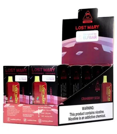 Cranberry Soda Lost Mary OS5000