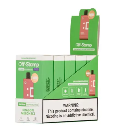 Dragon Melon Ice OFF STAMP SW16000 Disposable
