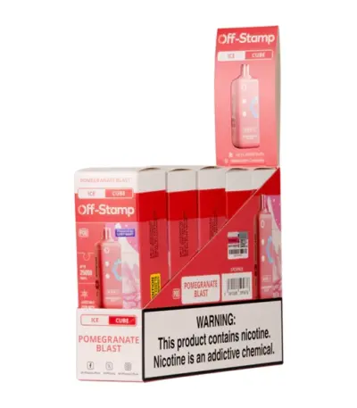 Pomegranate Blast Ice Off Stamp Ice Cube