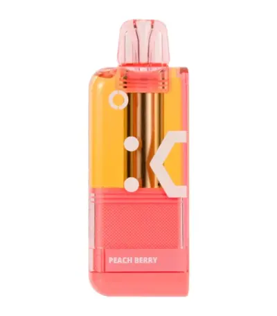 Peach Berry Off Stamp X-Cube Disposable Crystal