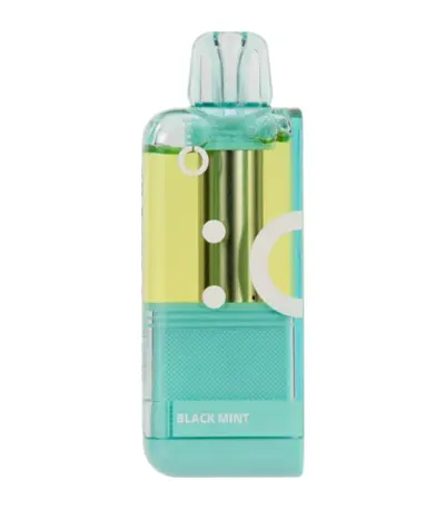 Black Mint Off Stamp X-Cube Disposable Crystal