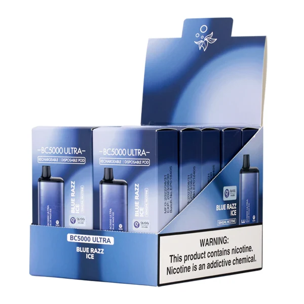 Blue Razz Ice BC5000 Ultra