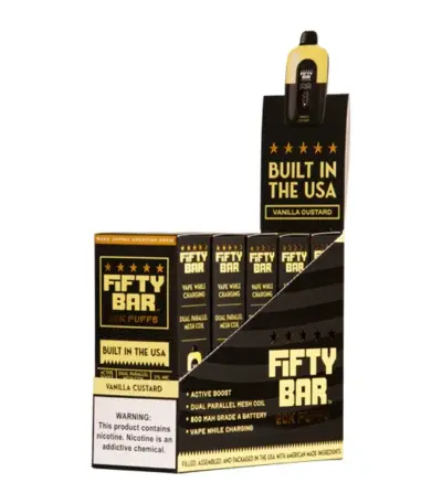 Vanilla Custard Fifty Bar 20K