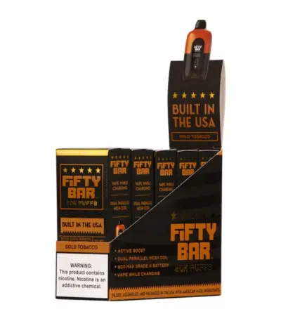 Gold Tobacco Fifty Bar 20K