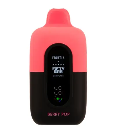Berry Pop FRUITIA X Fifty Bar 20K