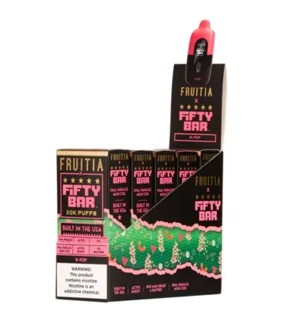 Berry Pop FRUITIA X Fifty Bar 20K