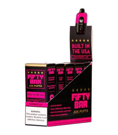 Raspberry Jam Fifty Bar 20K