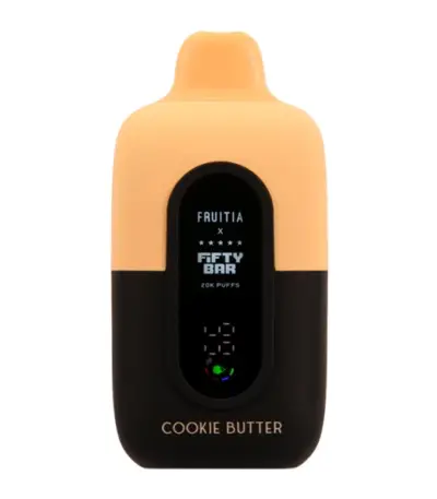 Cookie Butter FRUITIA X Fifty Bar 20K