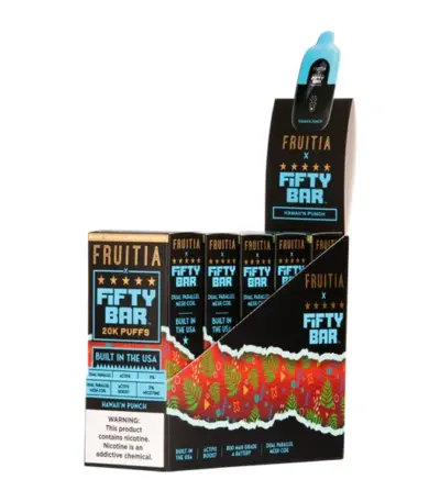 Island Punch FRUITIA X Fifty Bar 20K