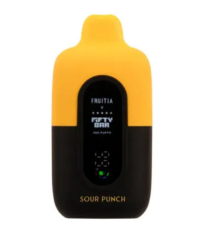 Sour Punch FRUITIA X Fifty Bar 20K