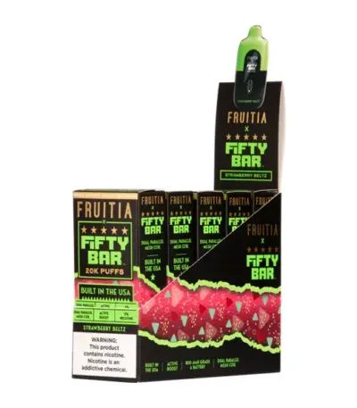 Strawberry Beltz FRUITIA X Fifty Bar 20K