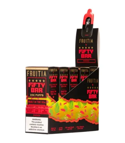 Swedish FRUITIA X Fifty Bar 20K