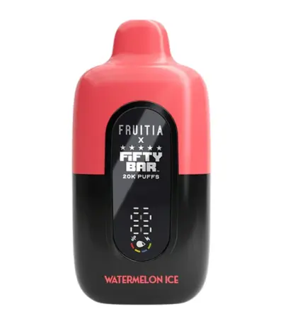 Watermelon Ice FRUITIA X Fifty Bar 20K