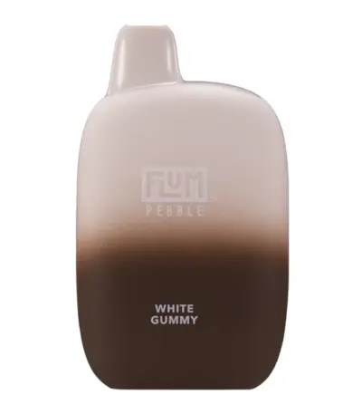 White Gummy FLUM Pebble