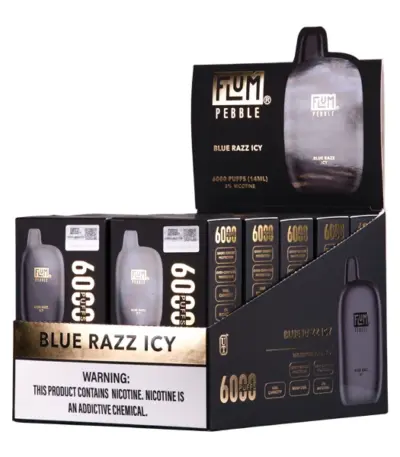 Blue Razz Icy FLUM Pebble