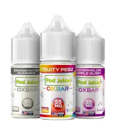 OXBAR x Pod Juice Salt E-Liquid Series