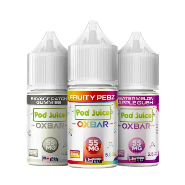 OXBAR x Pod Juice Salt E-Liquid Series
