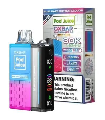 OXBAR x Pod Juice Magic Maze 2.0 | 30,000 Puffs