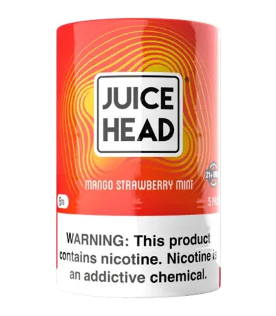 Mango Strawberry Mint Juice Head Pouches