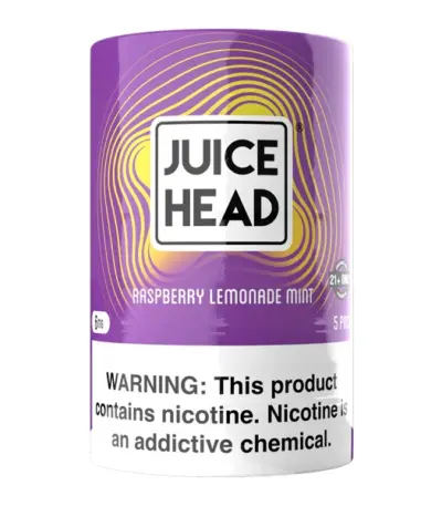 Raspberry Lemonade Mint Juice Head Pouches