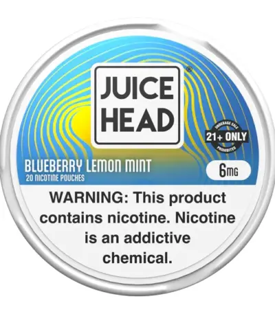 Blueberry Lemon Mint Juice Head Pouches