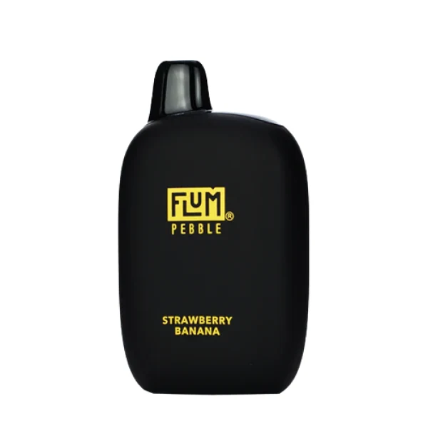 Strawberry banana Flum Pebble disposable vape device